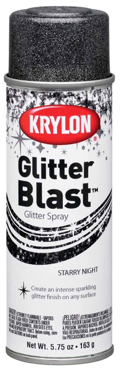 Krylon Glitter Blast Spray Paint, 5.7 oz., Starry Night